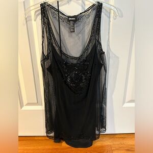 DKNY Sleeveless 2 Piece Top